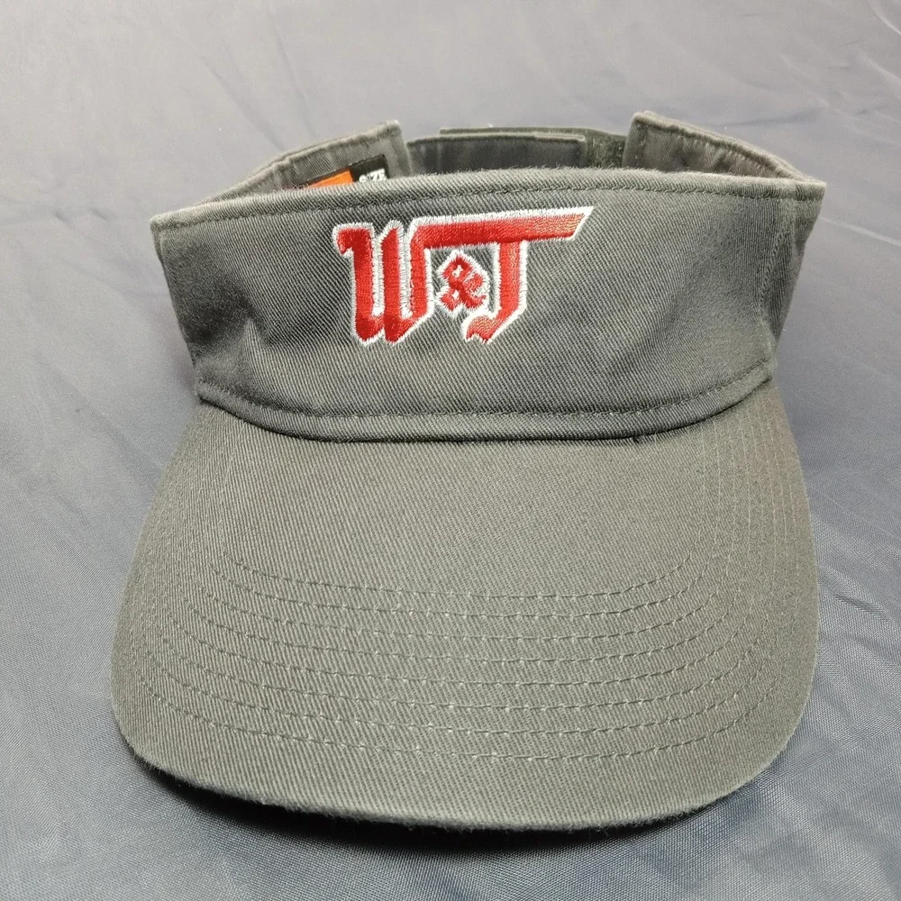Washington & Jefferson Presidents Visor Hat Cap Strap Back NCAA Football Nike